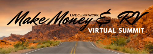 Make Money + RV Homepage Screenshot